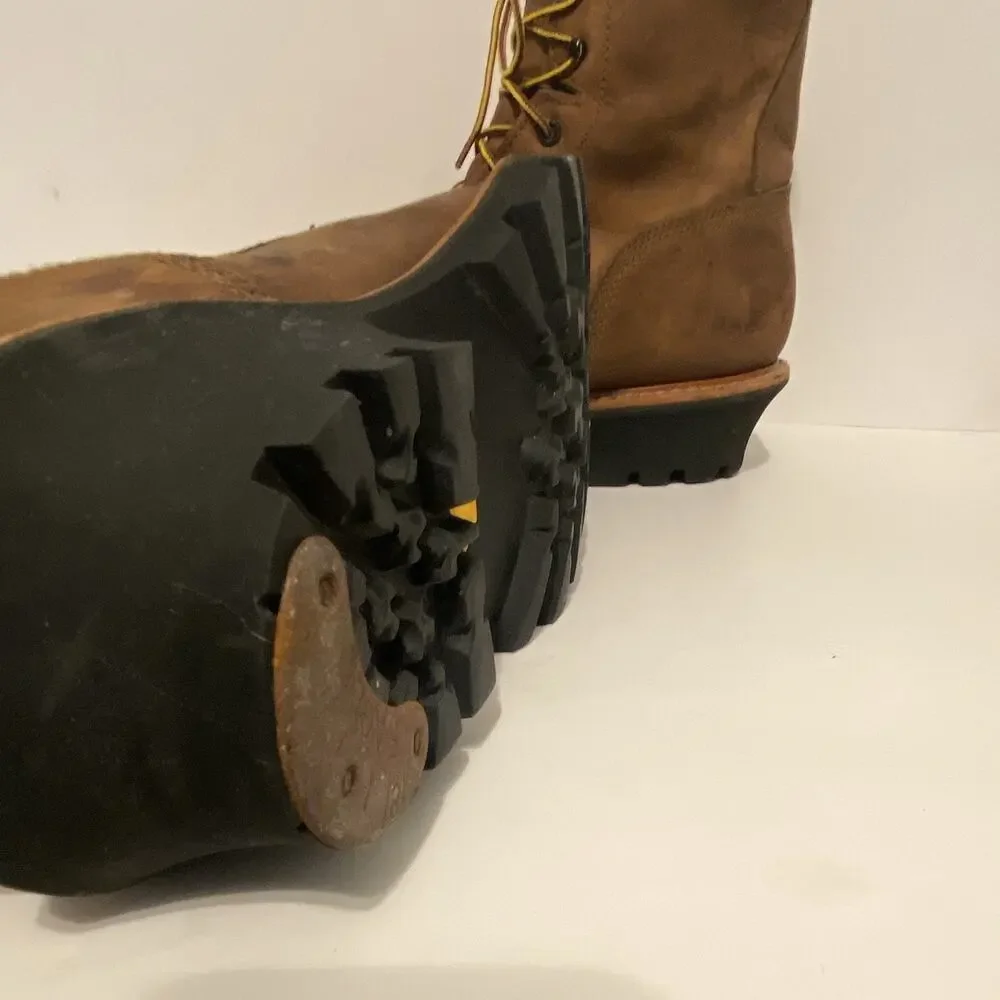 Red Wing 4417 Men’s 12 E2 Steel Toe Waterproof Thinsulate Work Boots Vibram